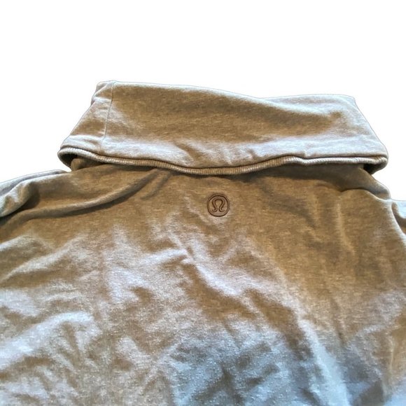 Lululemon Run: Rest  Day Pullover *Heathered Fossil* Size 6 - Picture 5 of 14